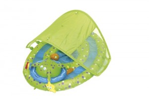 Swimways Baby Spring Float Activity Center with Canopy