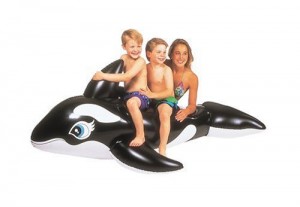 Whale Ride On Pool Float