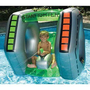 StarFighter Super Squirter Swimming Pool Spaceship