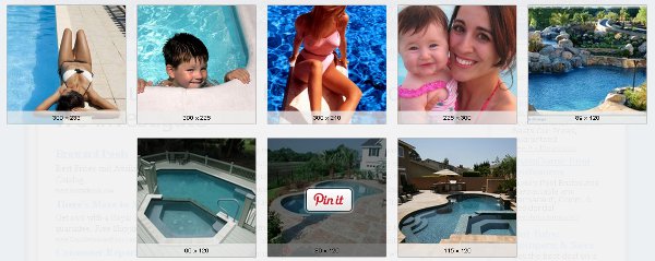 Example of pinning images