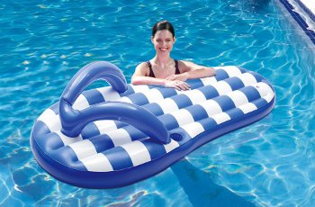 Blue Wave Marine Blue Flip Flop Pool Float